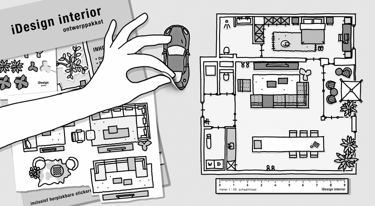 Interieurontwerp pakket