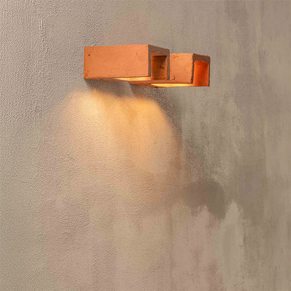 Wandlamp van Serax model terracotta Primary Shape